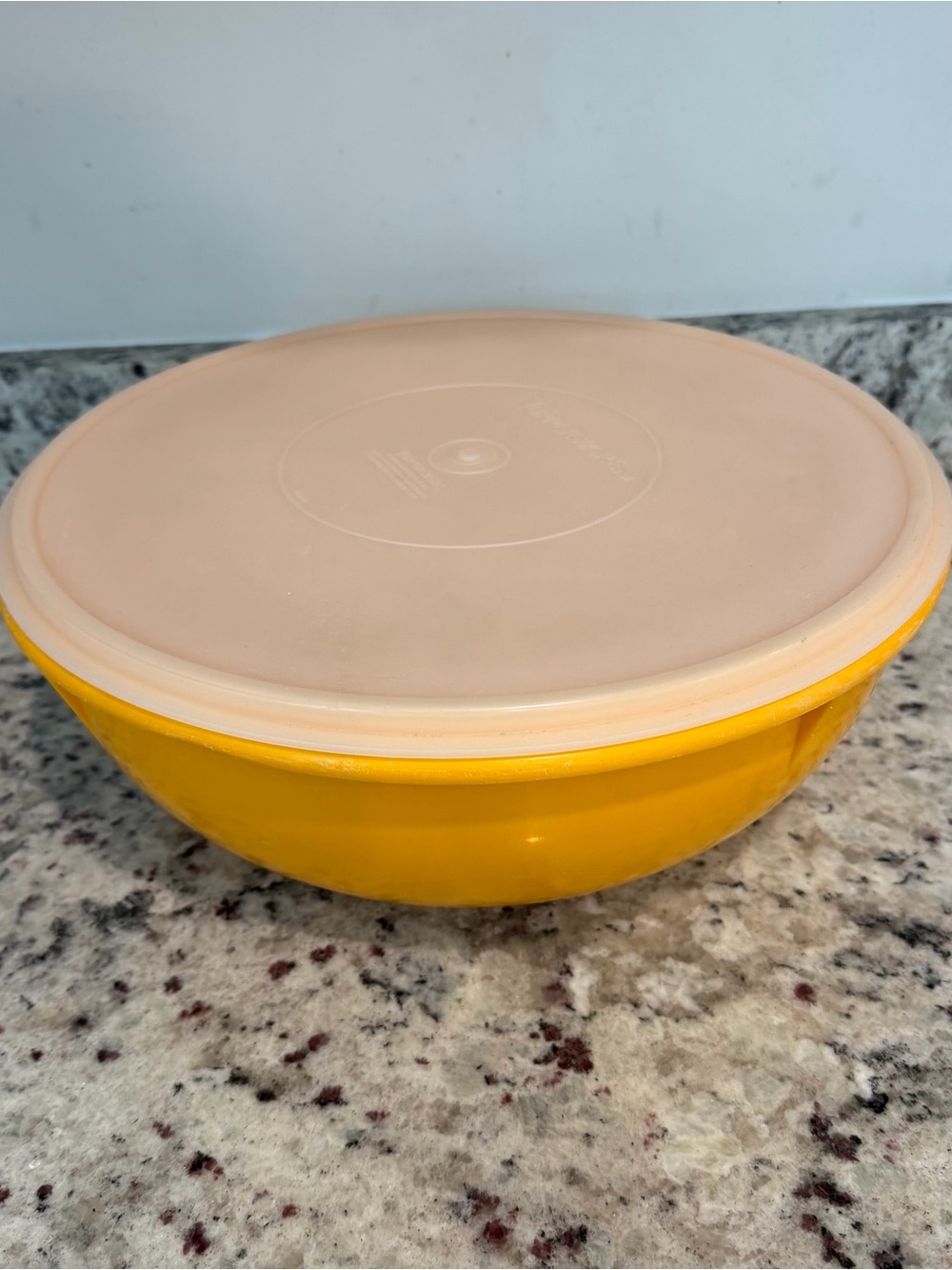 Vintage Tupperware Fix N Mix with Lid #274 - Orange